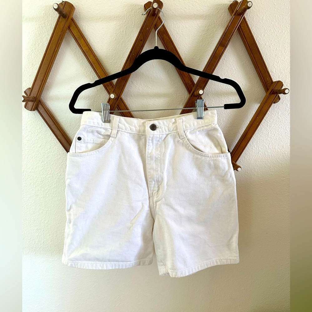 Vintage St.John Bay Mom shorts white